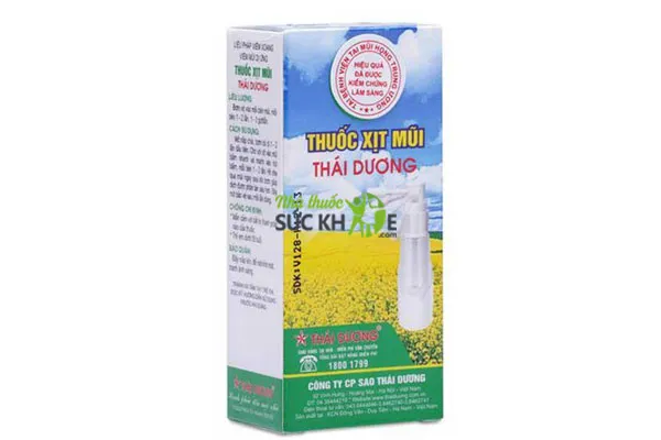 Thuốc xịt mũi Th&aacute;i Dương