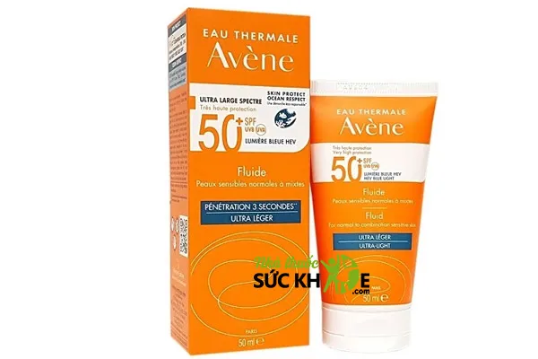 Kem chống nắng hóa học Avene Very High Protection SPF50+ Fluid