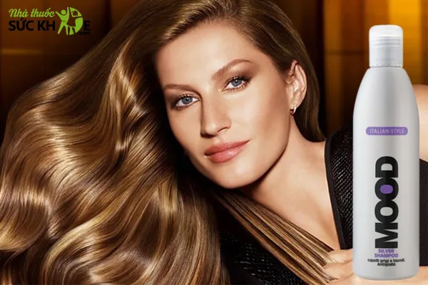 Mood Silver Shampoo- Dầu gội cho nam giữ m&agrave;u t&oacute;c nhuộm