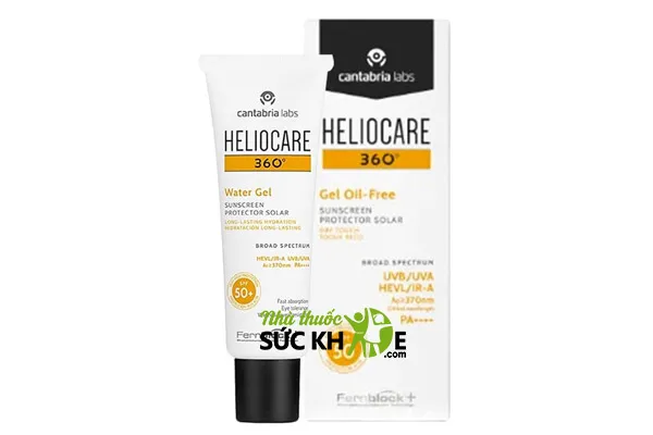 Kem chống nắng dạng Gel Heliocare 360&ordm; Water Gel SPF50+