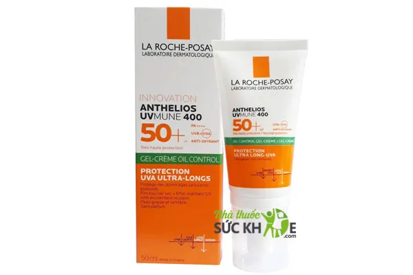 Kem chống nắng La Roche-Posay Anthelios XL Fluide Gel Cream Oil Control&nbsp;