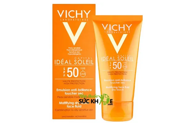 Kem chống nắng da kh&ocirc; Vichy Ideal Soleil Ultra-Melting Milk Gel