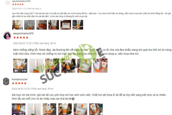 Sản phẩm được đ&aacute;nh gi&aacute; tốt từ người ti&ecirc;u d&ugrave;ng