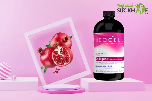 Thuốc uống đẹp da chống l&atilde;o h&oacute;a Collagen Neocell +C dạng nước