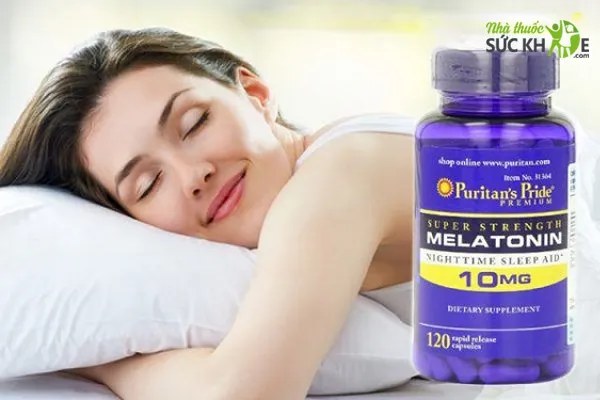 Vi&ecirc;n uống hỗ trợ giấc ngủ 10mg Puritan's Pride
