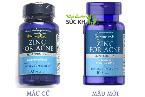 Vi&ecirc;n uống đẹp da trị mụn chống l&atilde;o h&oacute;a ZinC for Acne&nbsp;