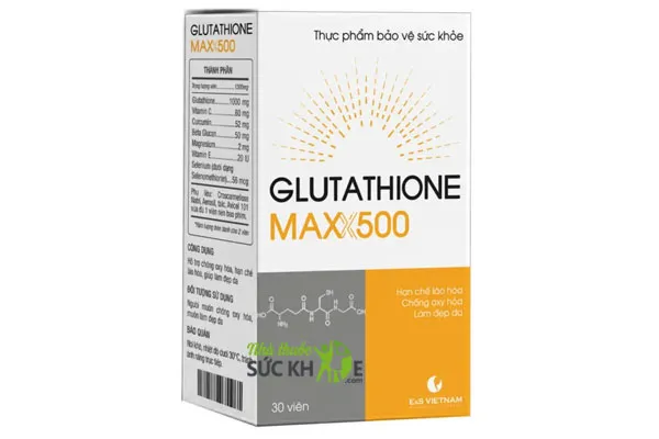 Vi&ecirc;n uống Glutathione Maxx 500