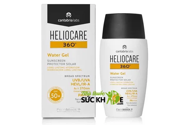Kem chống nắng kiềm dầu nâng tone Heliocare 360 Pigment Solution Fluid
