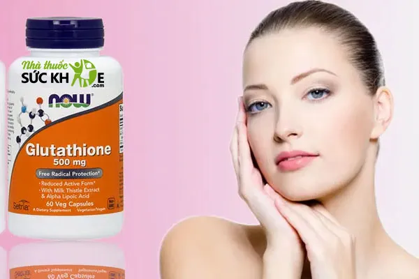 Vi&ecirc;n uống Glutathione Now 500mg&nbsp;
