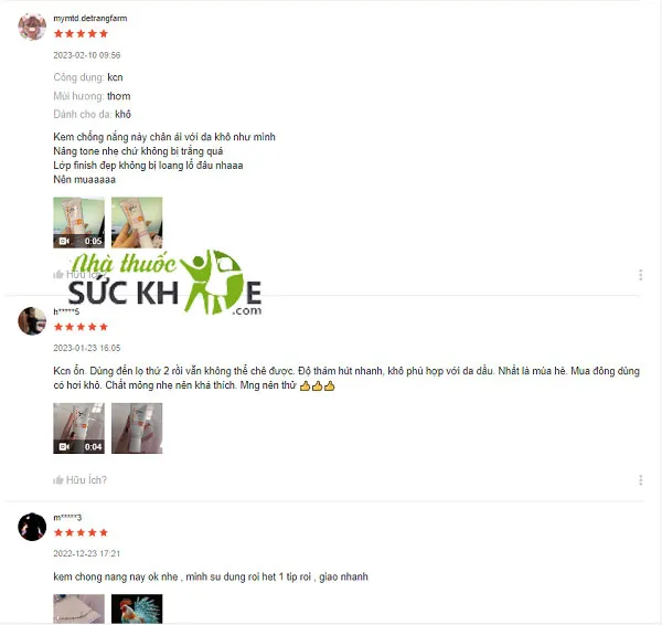 Review kem chống nắng nâng tone kiềm dầu CNP Laboratory