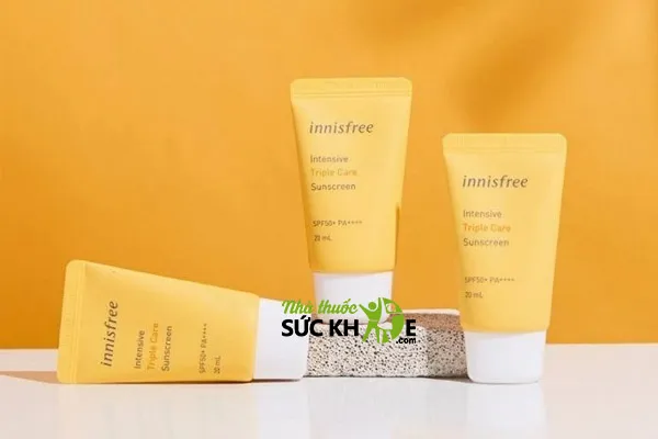 Kem chống nắng cho da dầu mụn H&agrave;n Quốc Innisfree Triple Care