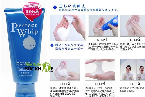 Sữa rửa mặt Senka Perfect Whip