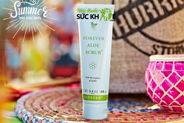 Sữa rửa mặt c&oacute; hạt massage Forever Aloe Scrub