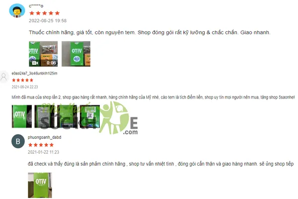 Review thuốc bổ n&atilde;o Otiv