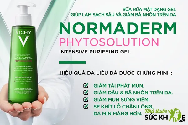 Sữa rửa mặt Vichy Normaderm
