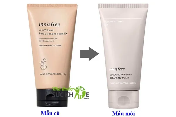 Sữa rửa mặt Innisfree Jeju Volcanic Pore Cleansing Foam