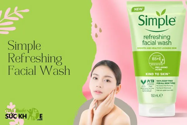 Sữa rửa mặt Simple