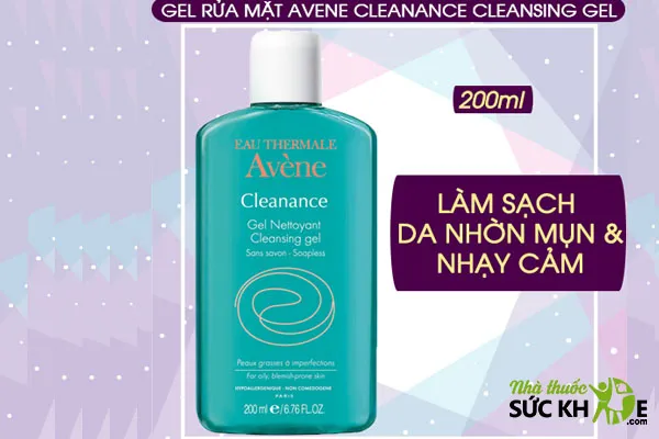 Sữa rửa mặt Avene Cleanance Gel Soapless Cleanser