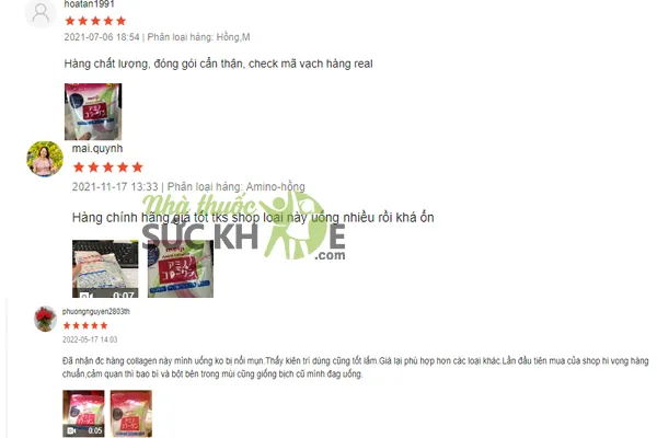 Review Collagen dạng bột của Nhật Meiji Amino