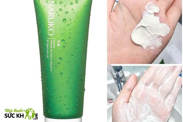 Naruko Tea Tree Purifying Clay Mask and Cleanser