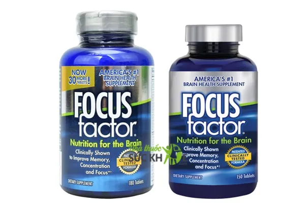 Thuốc bổ n&atilde;o cho người gi&agrave; của Mỹ Focus Factor