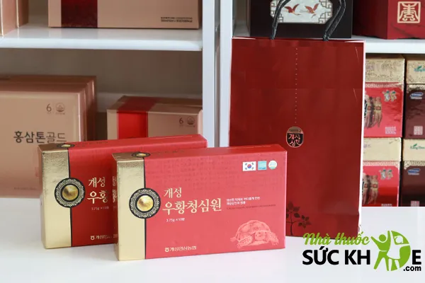 Thuốc chống đột quỵ Hàn Quốc Korea Gaesung Woohwang CheongSimWon