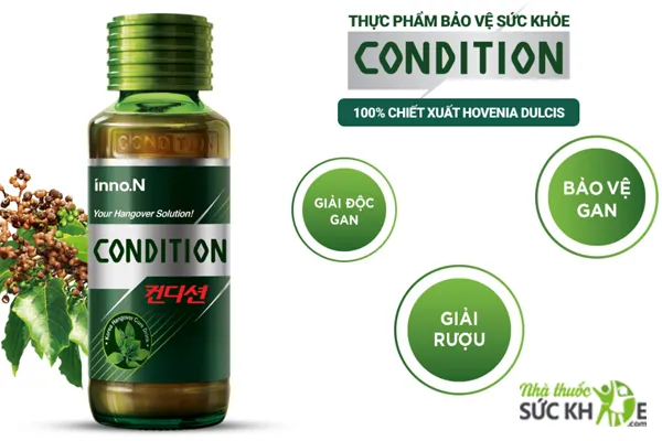 Nước giải rượu Hàn Quốc Condition