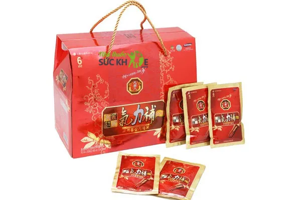 Nước hồng s&acirc;m chống đột quỵ H&agrave;n Quốc Korean Red Ginseng Giryockbo