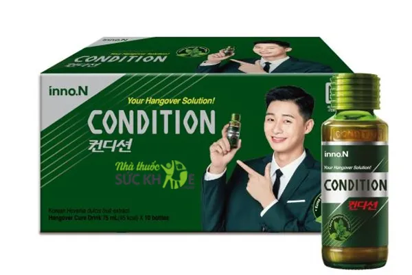 Nước bổ gan Hàn Quốc Condition