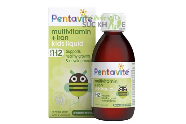 Vitamin tổng hợp cho b&eacute; tr&ecirc;n 1 tuổi Pentavite