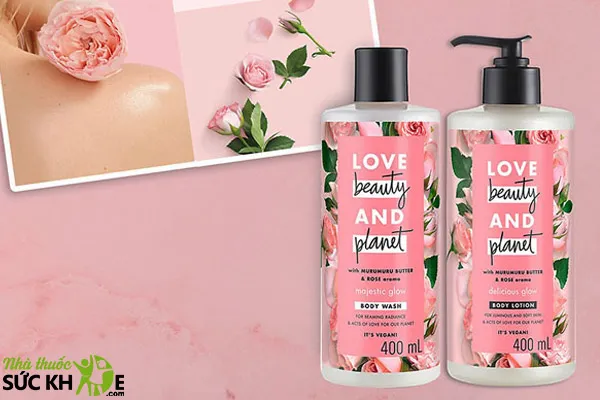 Sữa tắm thơm l&acirc;u Love Beauty & Planet Delicious Glow