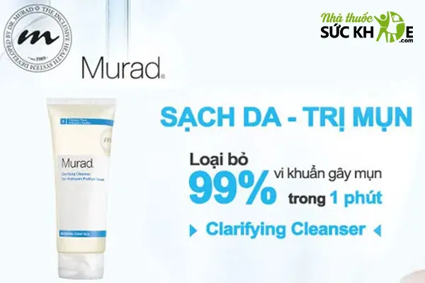 Sữa rửa mặt Murad Clarifying Cleanser
