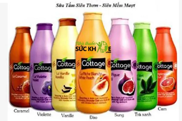 Sữa tắm nước hoa Ph&aacute;p Cottage