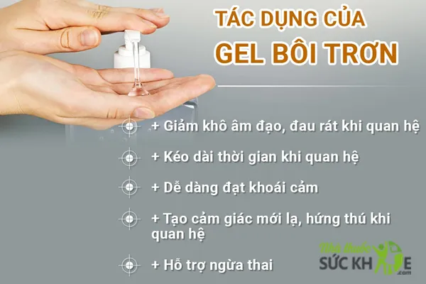 Gel b&ocirc;i trơn cho nữ giới gi&uacute;p hỗ trợ cuộc y&ecirc;u được dễ d&agrave;ng hơn