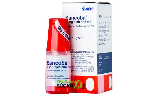 Nước nhỏ mắt Sancoba