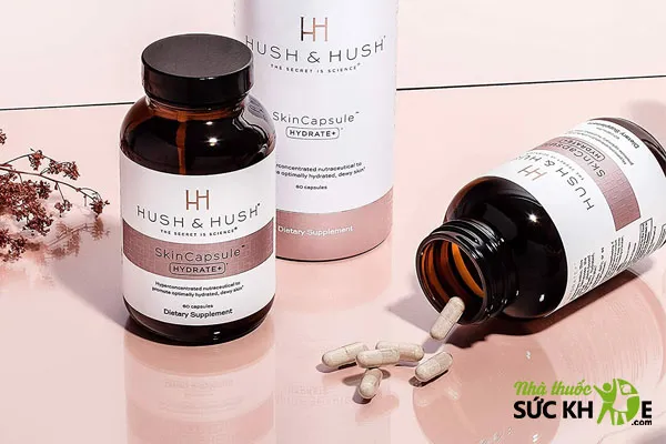 Vi&ecirc;n uống cấp nước Hush & Hush Skincapsule Hydrate+