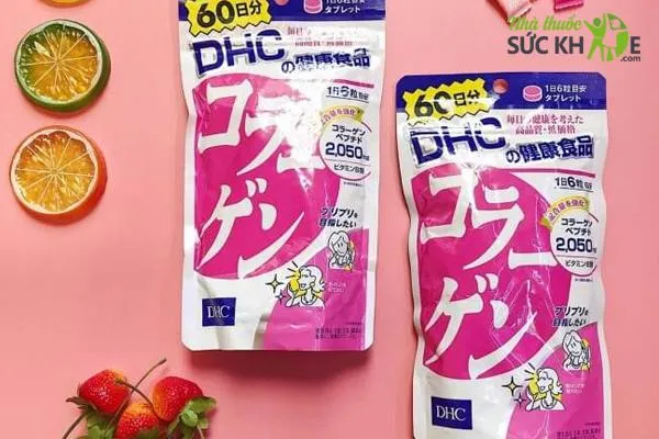 Viên uống Collagen DHC 2050mg của Nhậ