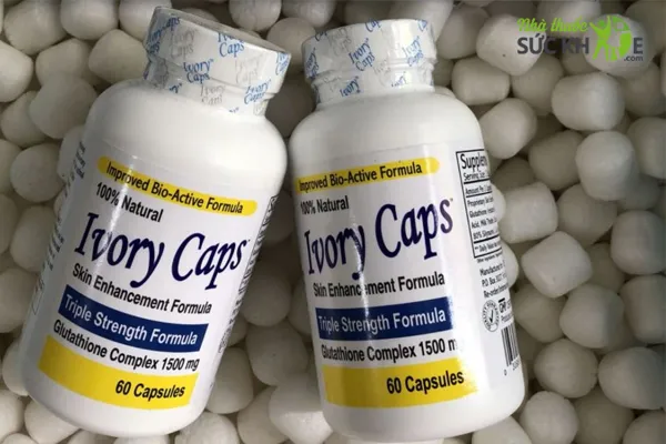 Vi&ecirc;n uống trắng da Ivory Caps