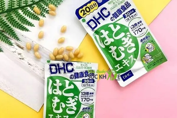 Vi&ecirc;n uống trắng da to&agrave;n th&acirc;n Coix Extract DHC