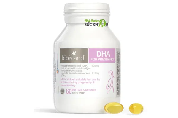 Bio DHA d&agrave;nh cho b&agrave; bầu của &Uacute;c hộp 60 vi&ecirc;n (mẫu cũ)
