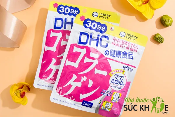 Viên uống Collagen trị mụn DHC