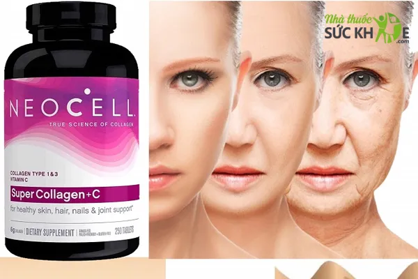Viên uống Super Collagen Neocell + C 6000 mg