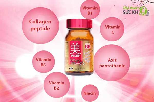 Collagen trắng da BB Chocolat