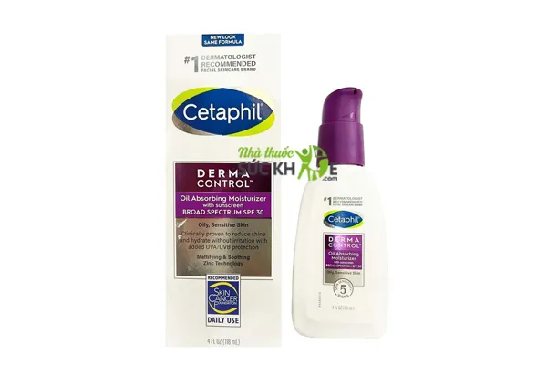 Kem dưỡng ẩm chống nắng &nbsp;Cetaphil Derma Control SPF30