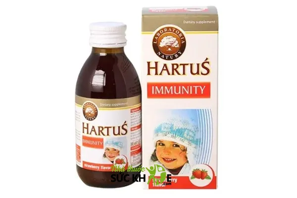 Vitamin hỗ trợ tăng sức đề kháng cho trẻ Hartus Immunity