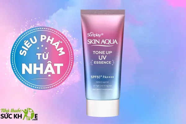 Kem chống nắng nâng tone không bết dính Skin Aqua Tone Up UV