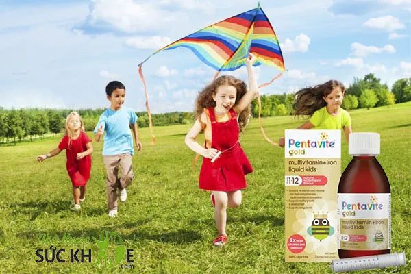 Pentavite Multivitamin + Iron Kids Liquid