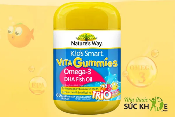 Nature's Way Kids Smart Vita Gummies Omega-3 DHA Fish Oil