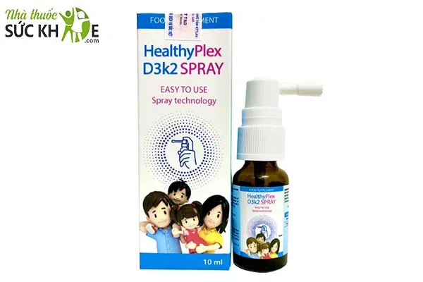 Vitamin D3 K2 Healthy Flex dạng xịt