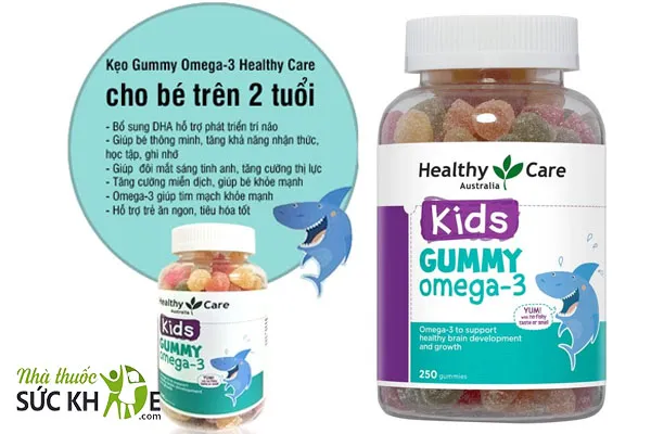 Vitamin tổng hợp cho bé Healthy Care Gummy Multivitamin